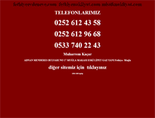 Tablet Screenshot of fethiyenakliyat.com